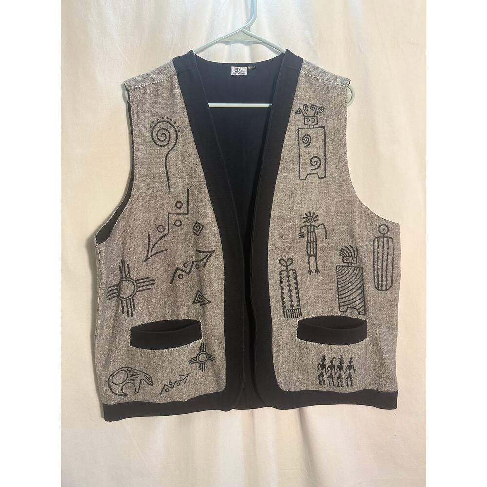 P2P 25.5” | Vintage Southwest Vest | XL Venus Imports